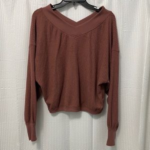 Ballon sleeve sweater